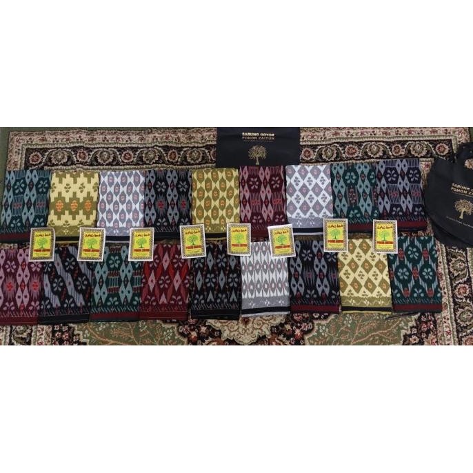 Sarung Goyor Tenun Asli Merk Pohon Zaitun