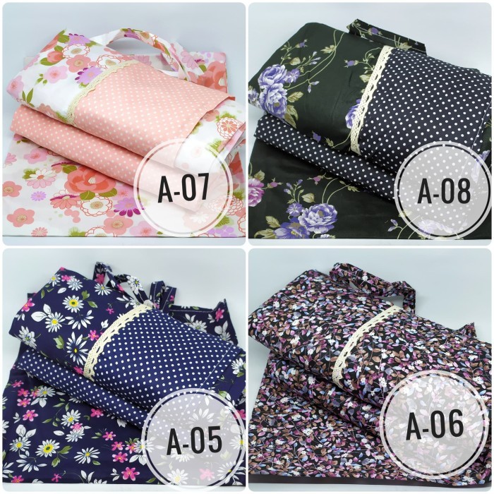 Mukena Anak Mukena Katun Jepang Ori Original