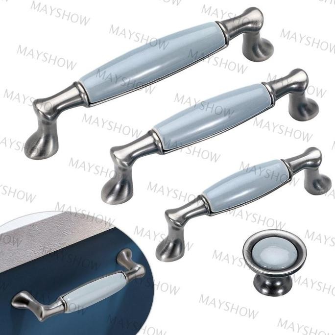 Mayshow Handle Pintu Dekorasi Rumah Tarikan Lemari Furniture Keramik