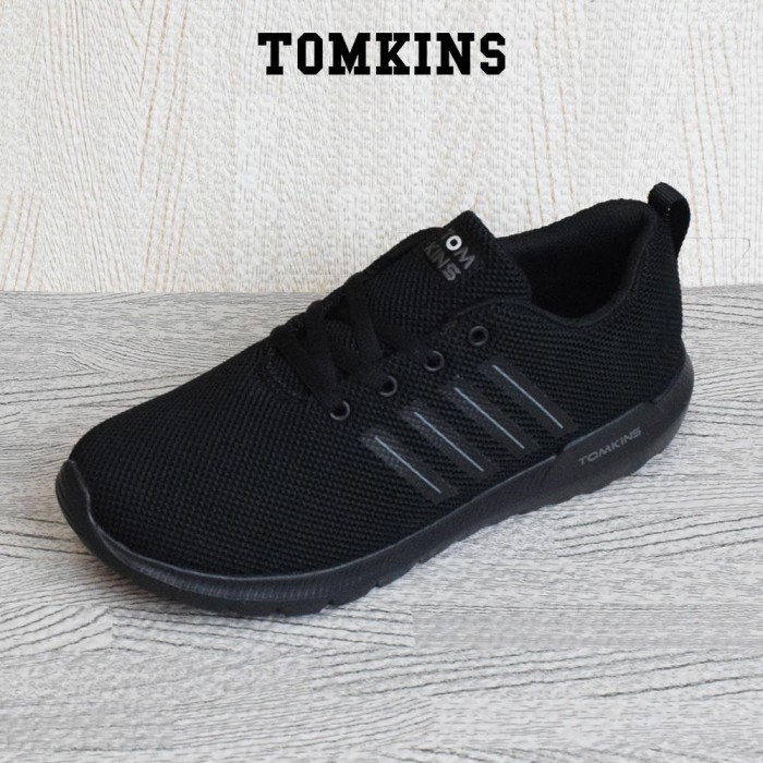 TOMKINS Eternal Alpha - Black Sepatu Sneakers Anak Remaja