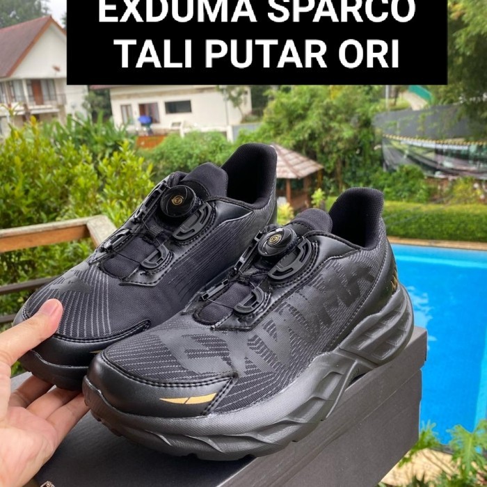 SEPATU EXDUMA SUPER BLACK