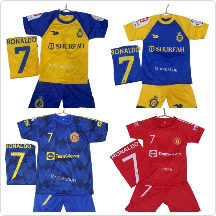 CHL SETELAN KAOS BOLA ANAK / JERSEY ANAK RONALDO SGA