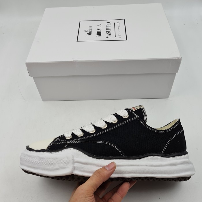 Maison Mihara Yasuhiro OG Sole Canvas Low Black [Hypeware]