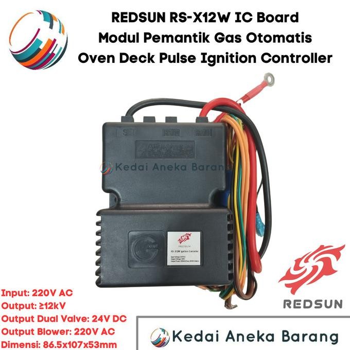 Modul Pemantik Gas Oven Pulse Ignition Transformer Controller Otomatis