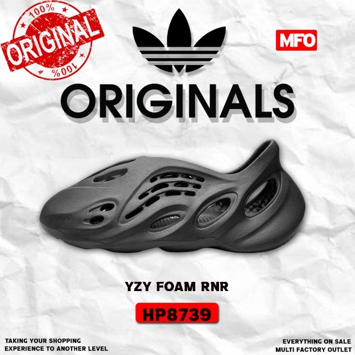 YZY FOAM RNR ORIGINAL ORI SEPATU SANDAL PRIA HP8739
