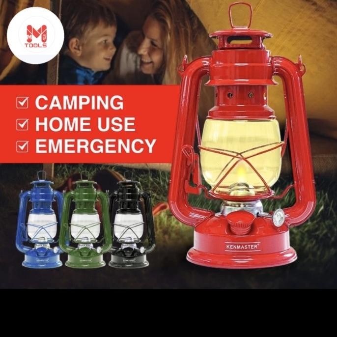 Lampu Kerosene KENMASTER - Lampu Kapal KENMASTER - Lampu Kemping / Camping - Lampu Taman - Lampu Eme