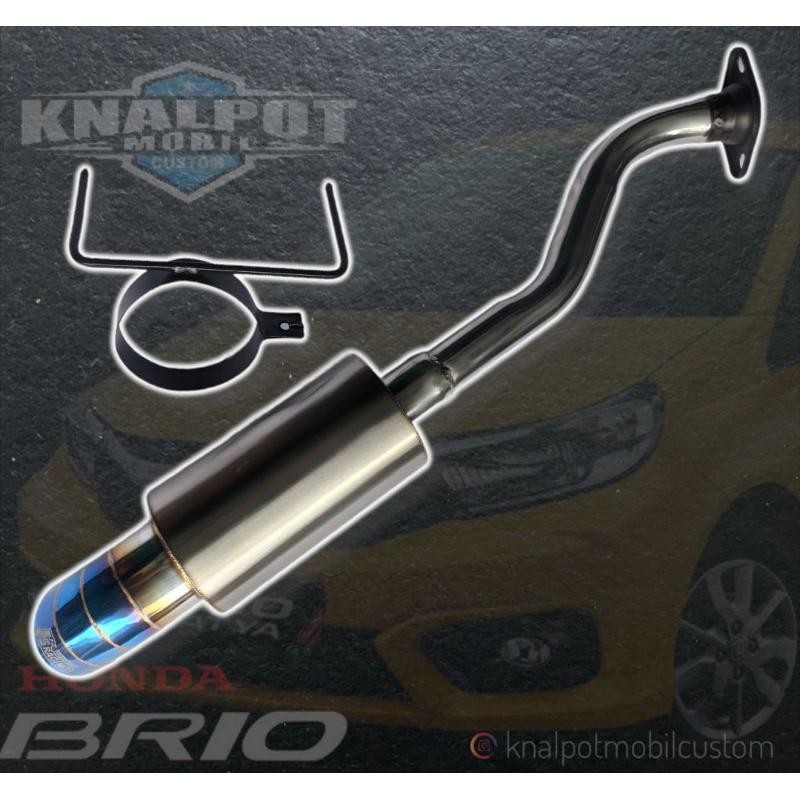 Knalpot Mobil Bolt On Brio Allnewbrio Briors Honda Jazz Ge8 Gk5 Ertiga Muffler Js Racing