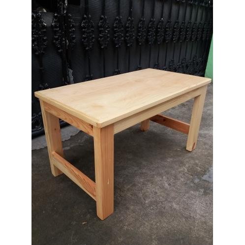 BERKUALITAS Meja / Meja Makan / Meja Kayu / Meja Belajar Anak Sekolah / Furnitur