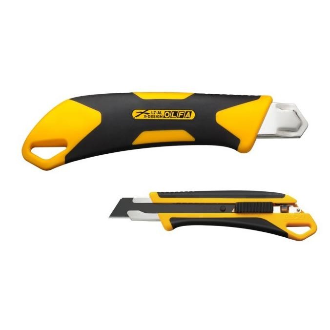Pisau Cutter 18mm L-7-AL Olfa Snap Off Blade Cutter Terlaris
