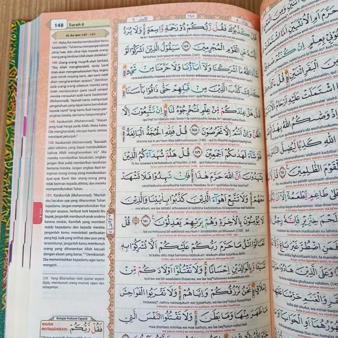 Alquran Almadrasah Duo Latin Sambung Uk A4, Al-Quran Tajwid Duo Latin Terlaris