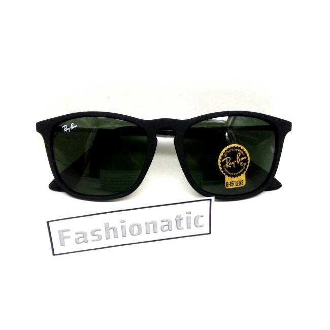Sunglass RB Chris 4187 Black Doff