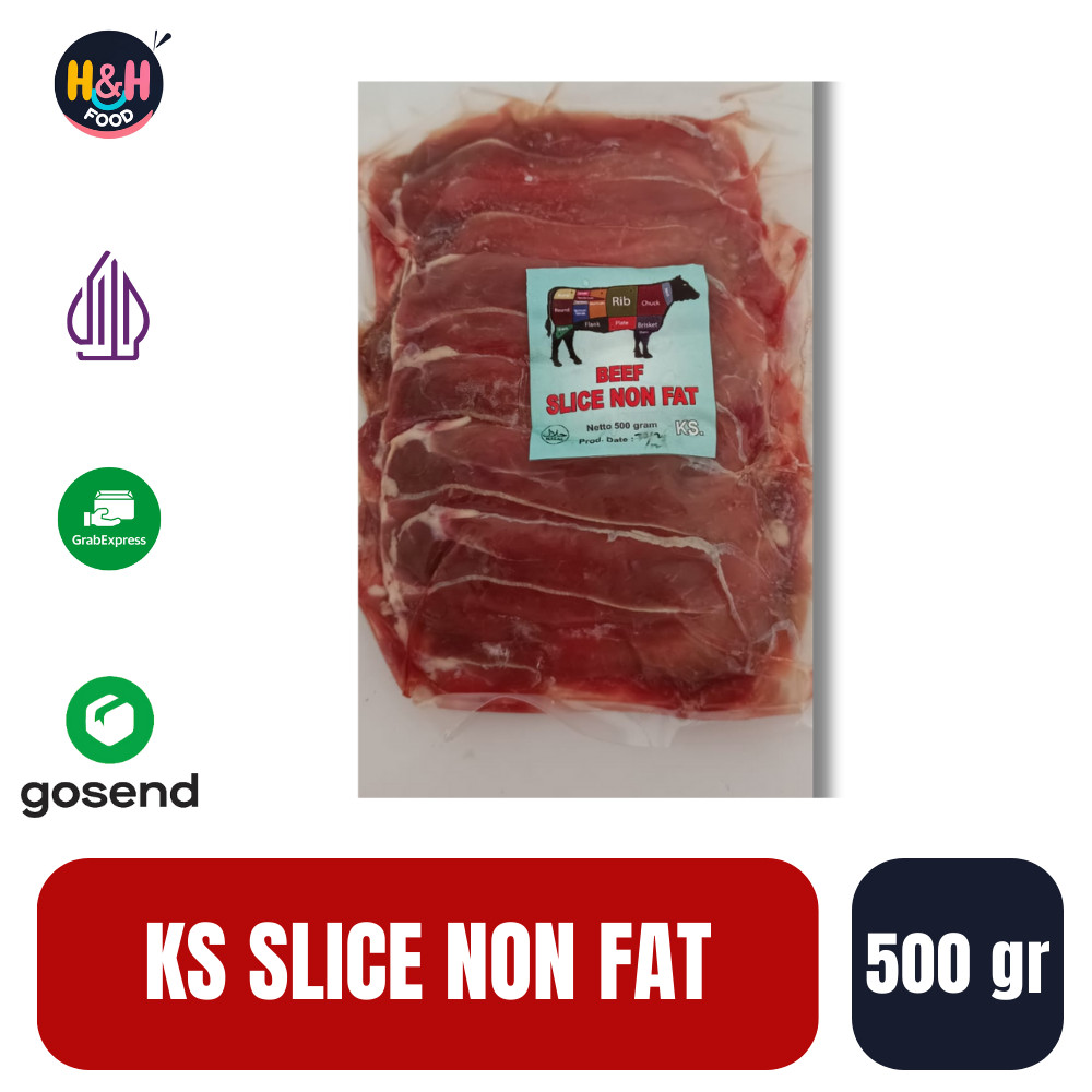 

Daging Sapi Slice Non Fat 500 gr