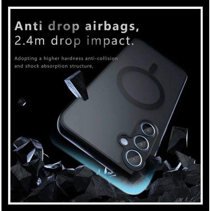 

SALE TERLARIS SAMSUNG GALAXY A16 5G 4G LTE CASE ARMOR SMOKE MAGSAFE ORIGINAL HARDCASE TRANSPARAN