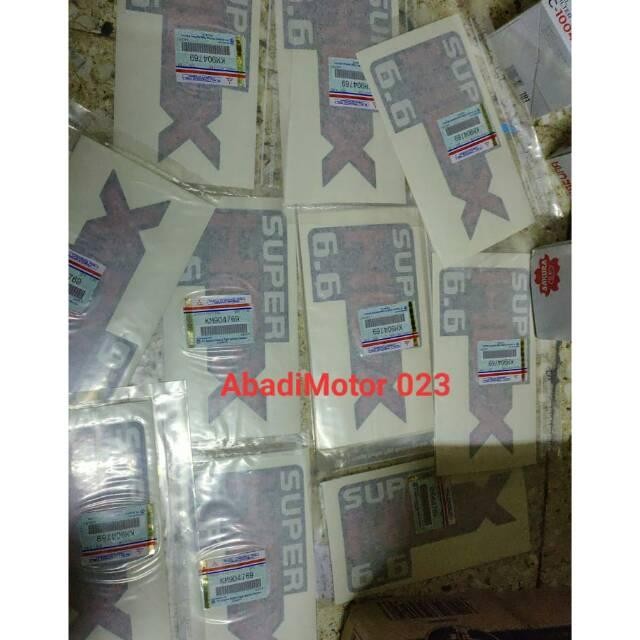 Stiker Sticker Super Hdx 6,6 Coltdiesel Canter Ori