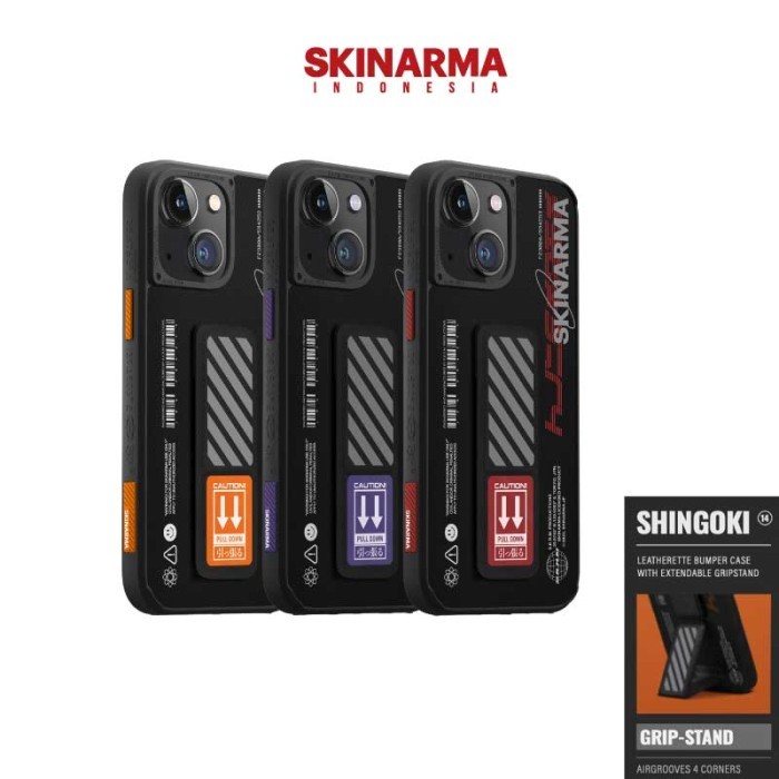 

SALE TERLARIS SKINARMA - SHINGOKI - CASING FOR IPHONE 15/14/13 6.1" BASE MODEL CASE READYY