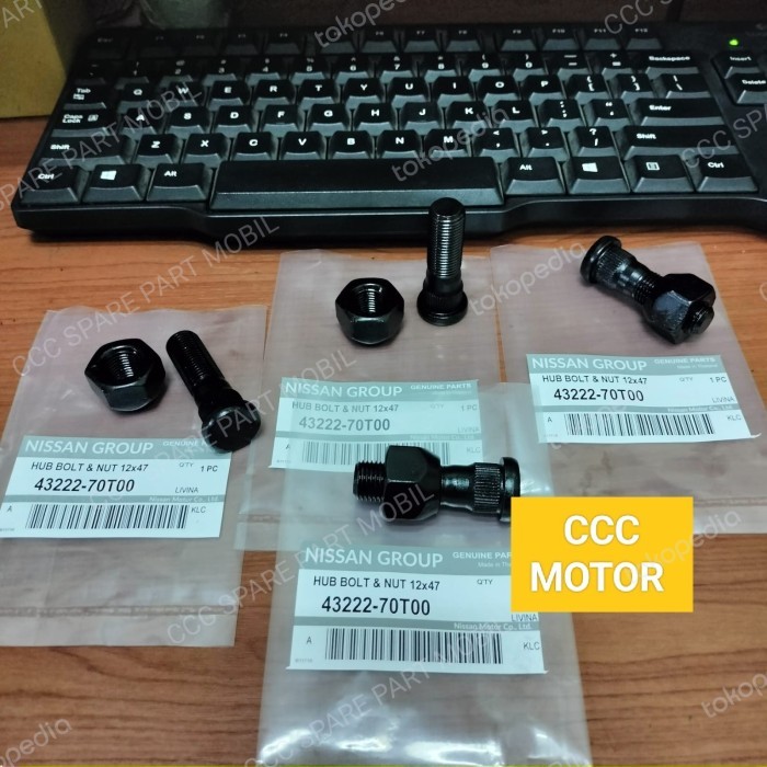 BAUT RODA+ MUR NISSAN GRAND LIVINA X-TRAIL HITAM ORIGINAL