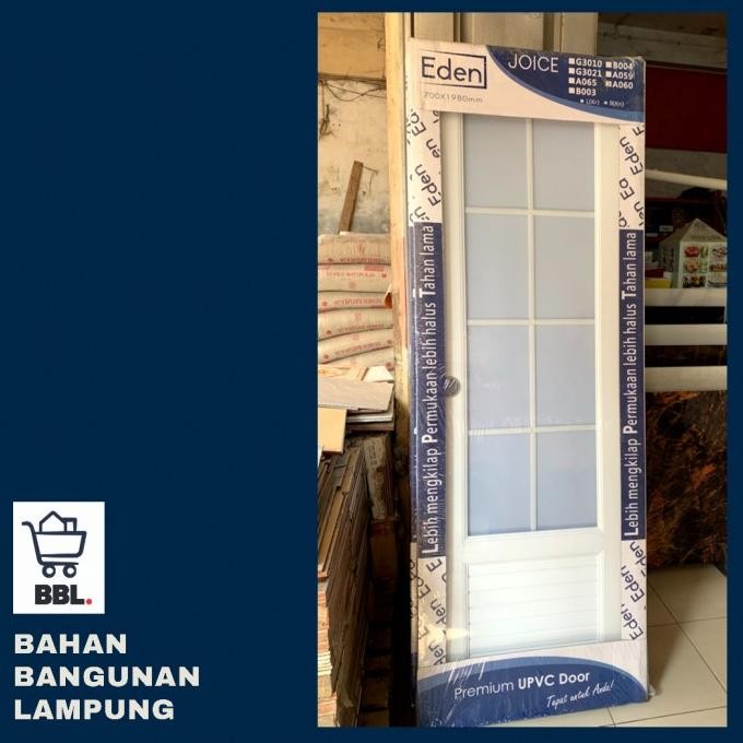 Pintu U PVC EDEN Kamar Mandi Pintu WC TOILET pvc plastik kaca