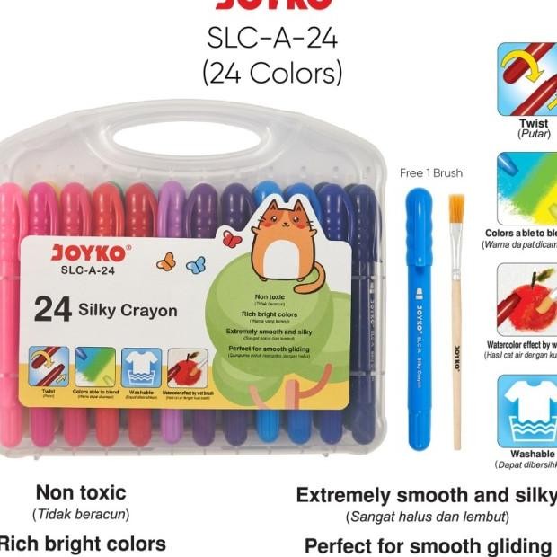 

Ily Crayon Rayon Halu Joyo Lca Warna Color Lca24Warna