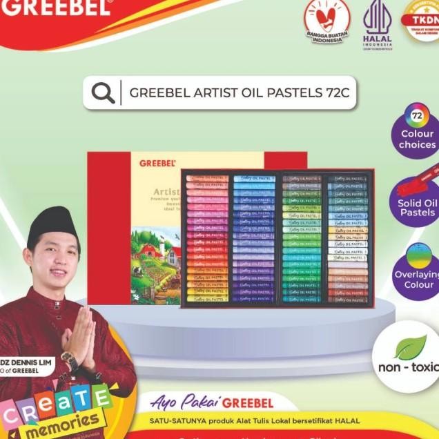 

Crayon Greebel Artit 72 Warna Rayon Oil Patel Arti Erayon Greebel