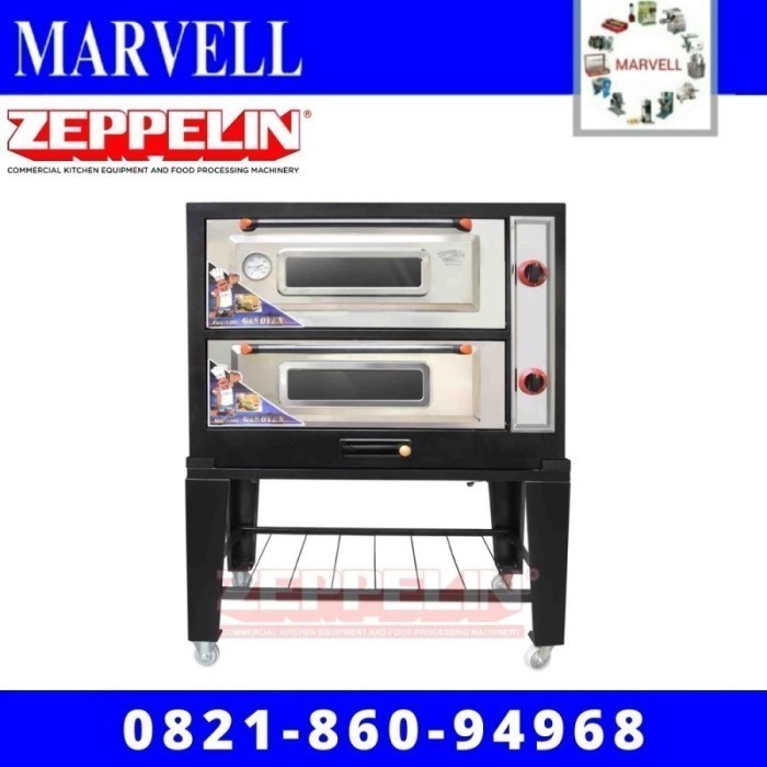 HOT SALE Black Oven Zeppelin 2 Deck 90cm ORIGINAL Oven Gas Usaha Rumah Restoran