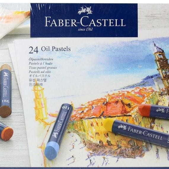 

Crayon Faber Catell 127024 24C Oil Patel Creative Tudio