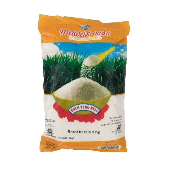 

MAWAR JAYA GULA PASIR KUNING 1Kg