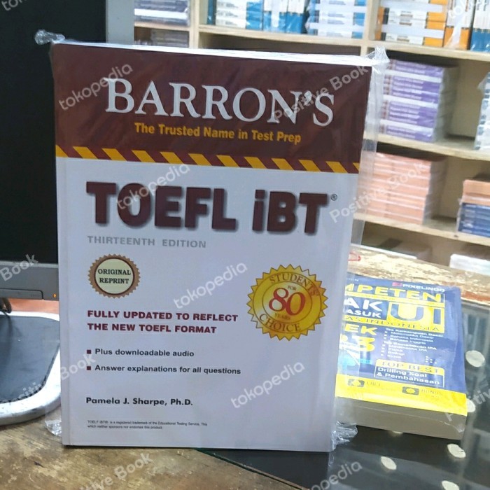 buku toefl ibt barrons original