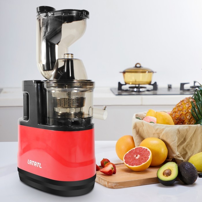 Slow Juicer Blender Jus Buah Juicer Tanpa Ampas Pembuat Jus Cold Press
