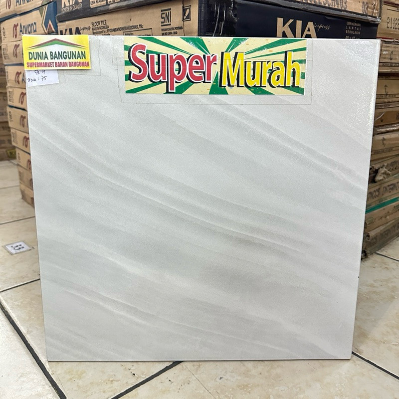 Keramik Mulia Rennes Grey 40x40 Keramik Lantai