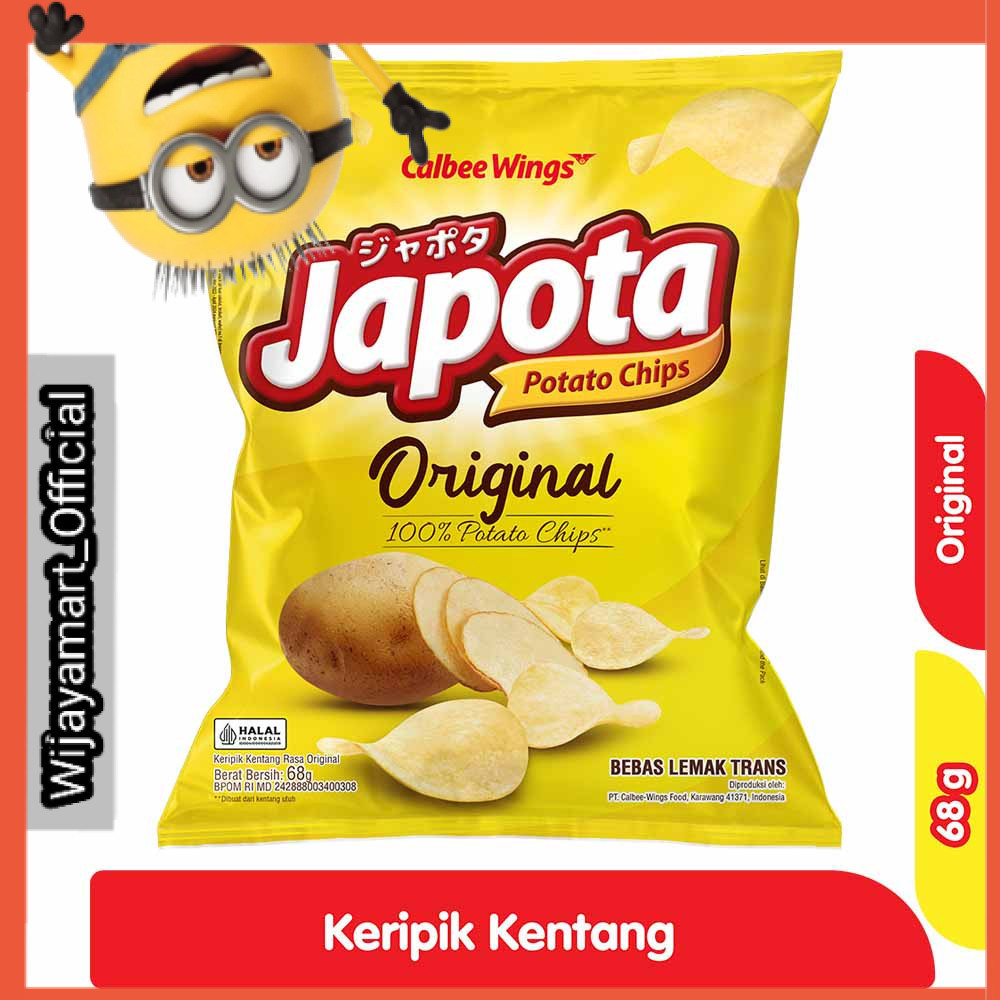 

Japota Keripik Kentang Original 68 g