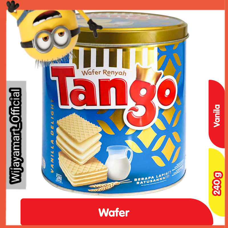 

Tango Wafer Vanilla Milk Kaleng 240 g