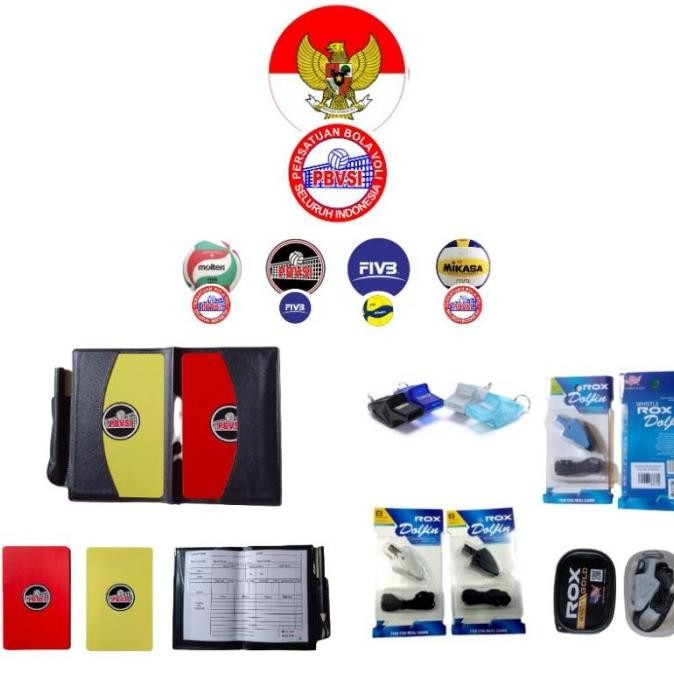 Paket Hemat A Perlengkapan Wasit Bola Voli / wasit nasional / perlengkapan wasit murah