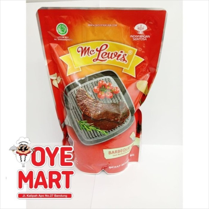 

MCLEWIS BARBEQUE 1KG