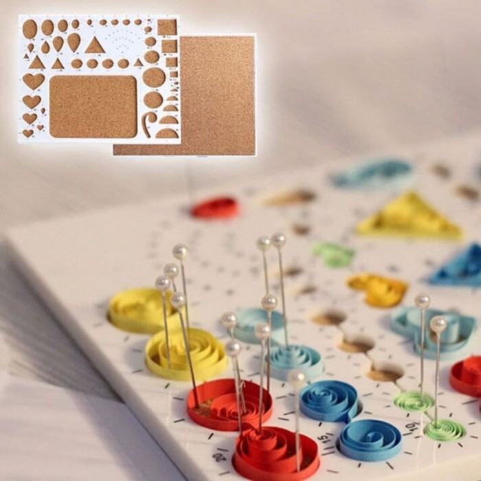 

TERBARU! Paper Quilling Template Board Big Size