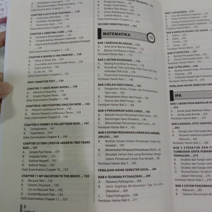 

BERMUTU Buku Kumpulan Soal Kelas 8 SMP Siap Hadapi AKM Super Komplit Mapel
