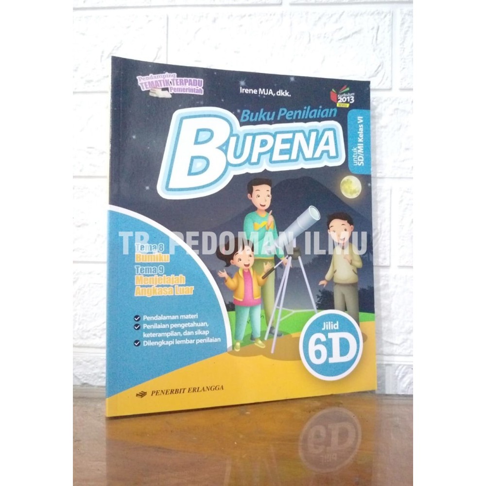 

GRATIS ONGKIR Bupena Erlangga Kelas 6 A B C D Kurikulum 2013 #ERL