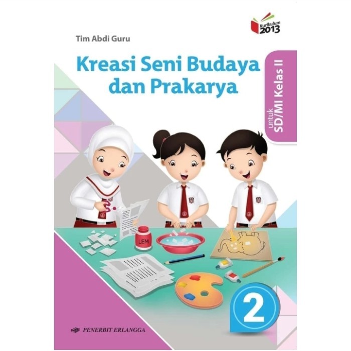 

ORIGINAL Buku SD Kreasi Seni budaya dan Prakarya untuk SD MI kelas 2