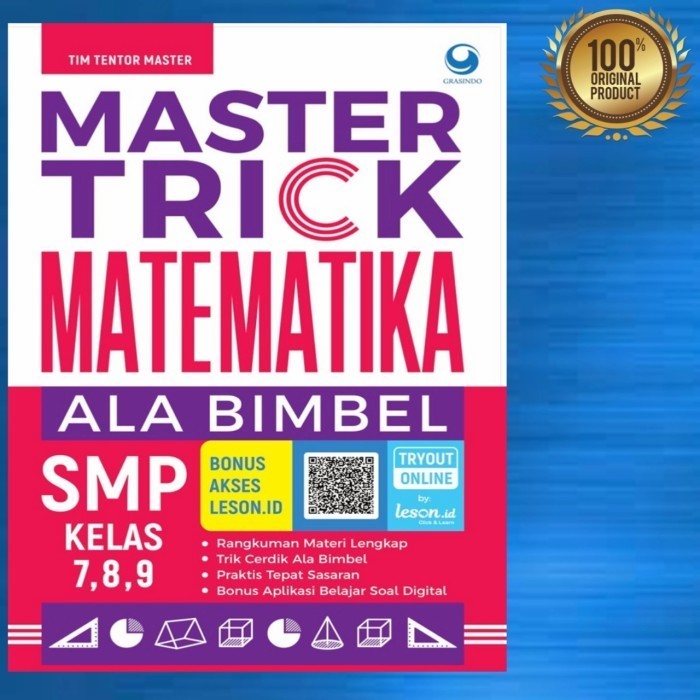 

PREMIUM Buku Master Trick Ala Bimbel Matematika Untuk SMP