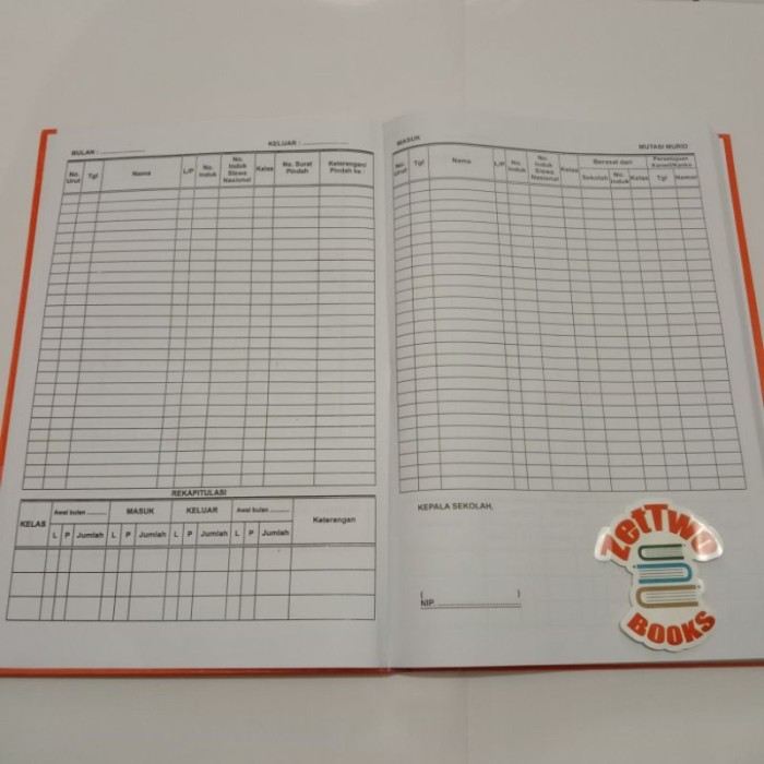 

ORIGINAL BUKU MUTASI MURID untuk SMP, SMA, SMK (Paking Bubble Wrap)