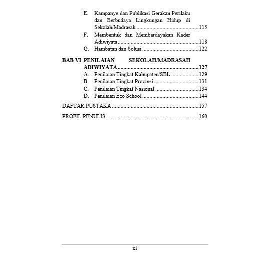 

TERLENGKAP Buku Manajemen Sekolah/Madrasah Adiwiyata