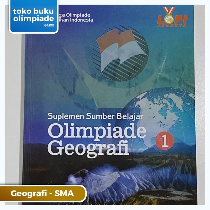 

CUCI GUDANG Suplemen Sumber Belajar Olimpiade Geografi (SMA) Jilid 1