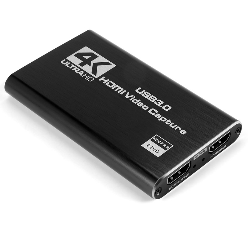 Game Capture Card, USB 3.0 4K Audio Video Capture Card With