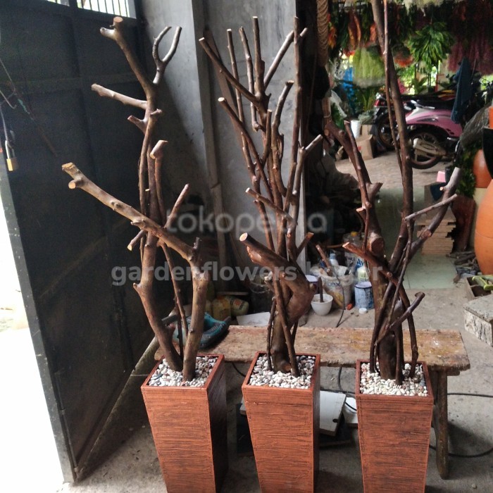 Batang Kayu Jambu+PotBahan Pohon Artificial Murah #Gratisongkir #Sale #Discount