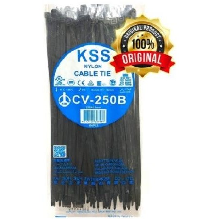 

Promo CV-250 - Kabel Ties KSS Original Ukuran 250 x 4.8 mm COD