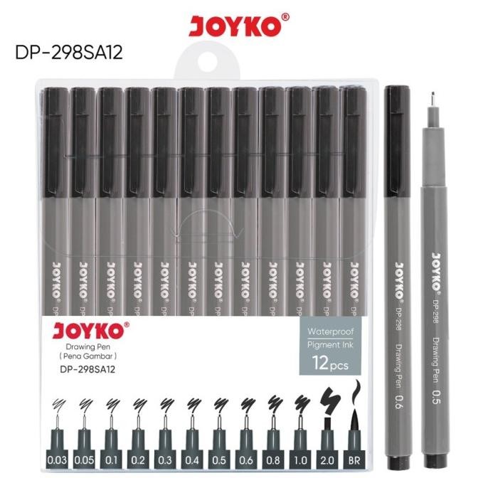 

Sale Drawing Pen Pena Gambar Joyko Dp-298Sa12 - Black
