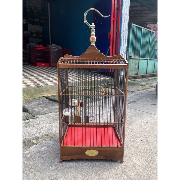 SANGKAR KANDANG KOTAK CIBLEK SANGER CMS JATI (NO 4)