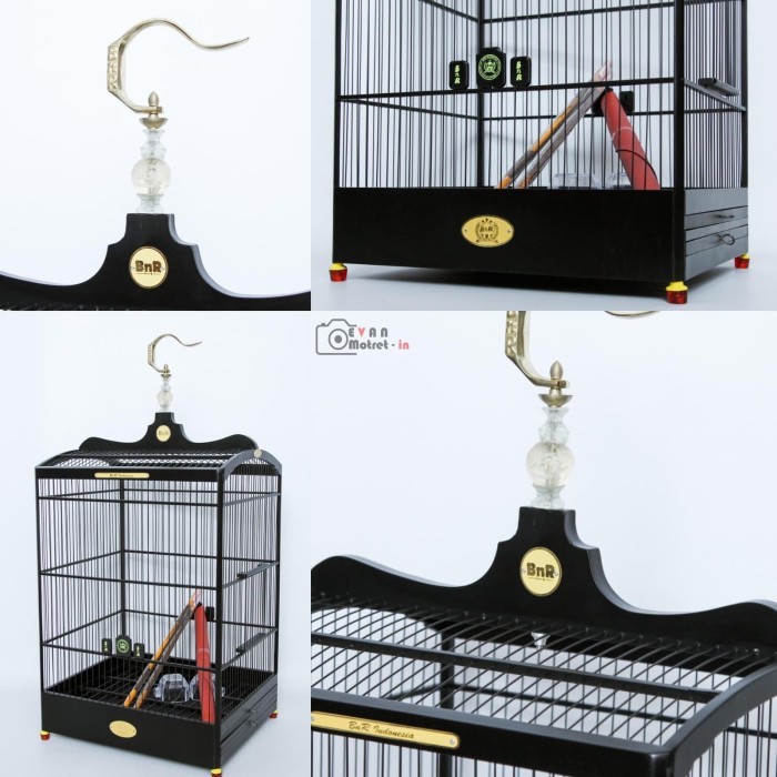 SANGKAR KANDANG BNR KOTAK BLACK DOF NO 2