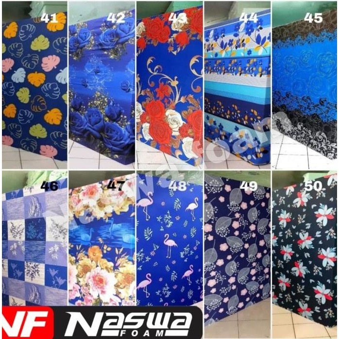 Sarung Kasur Lipat 2/3/4/ Urung Kasur Busa Inoac Lipat 2/3/4 Reseletng Miska.Fortuna