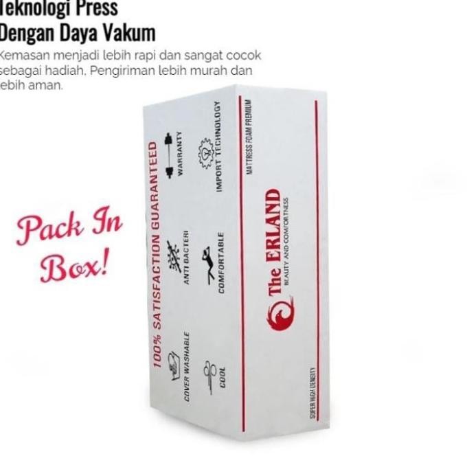 Kasur In The Box Plus Top The Erland High Density Foam Sofia.Mega