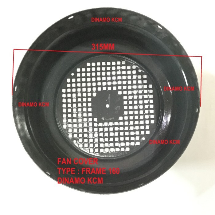 PRY88 FRAME 160 - FAN COVER BESI - TUTUP DINAMO - COVER MOTOR